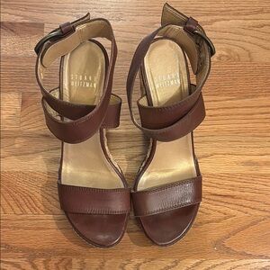 Stuart Weitzman Women's Brown Sandals